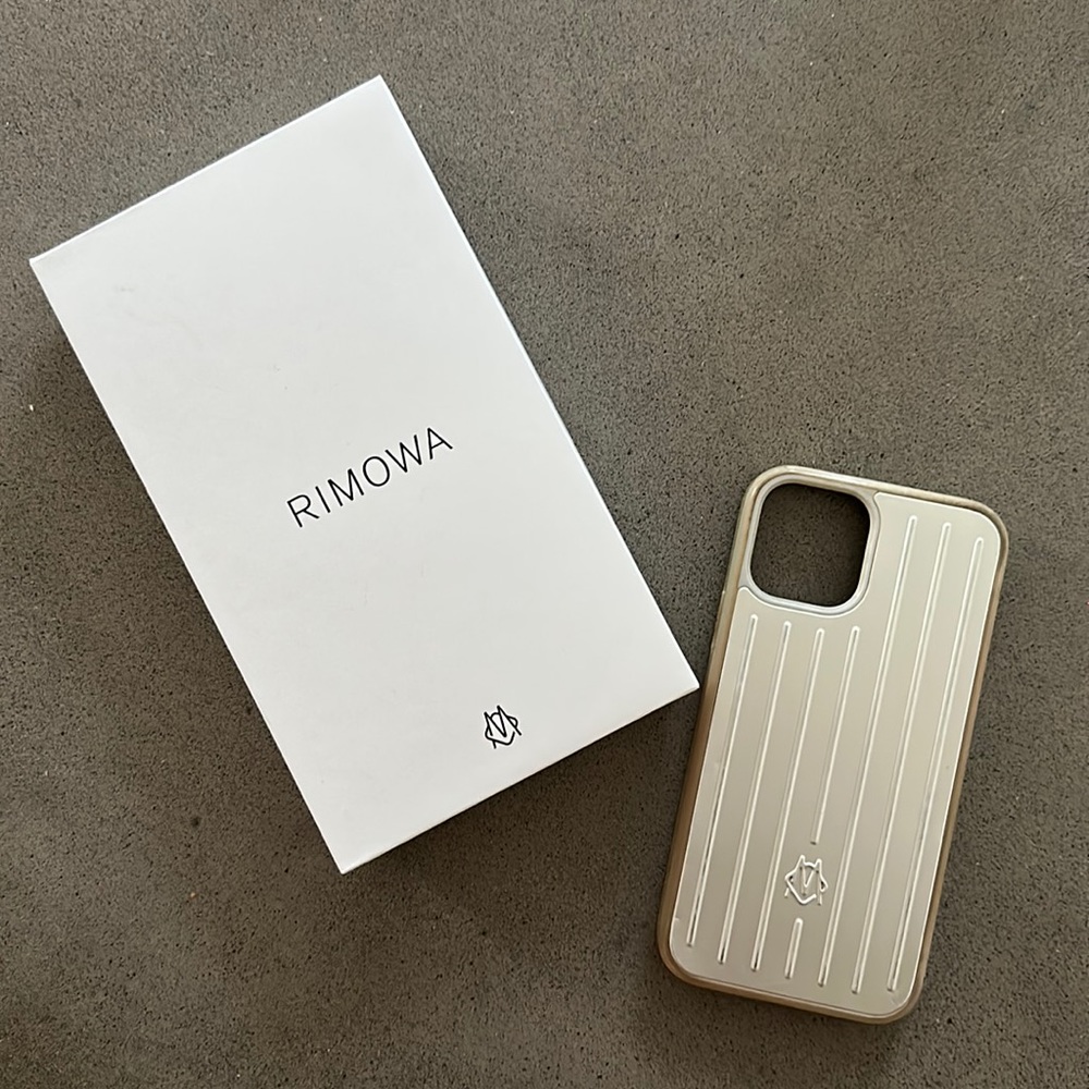 Rimowa IPhone 12 - 12pro Aluminium Case